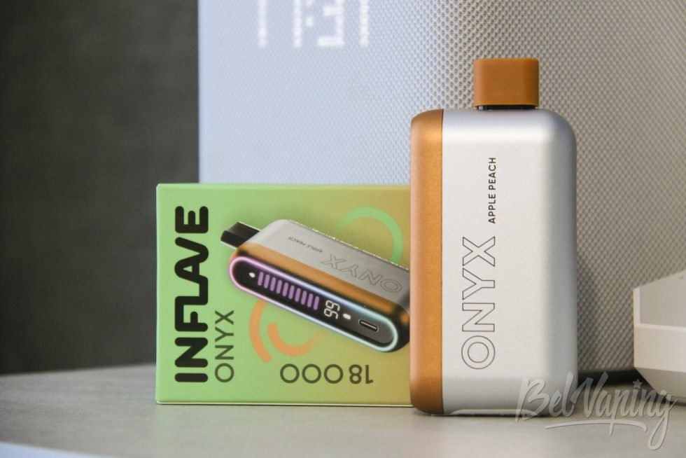 Одноразка Inflave Onyx Apple Peach