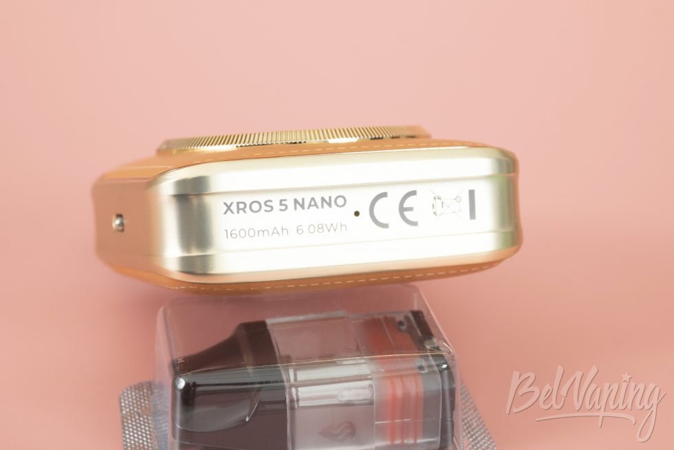 Обзор подика XROS 5 NANO от Vaporesso - вид снизу