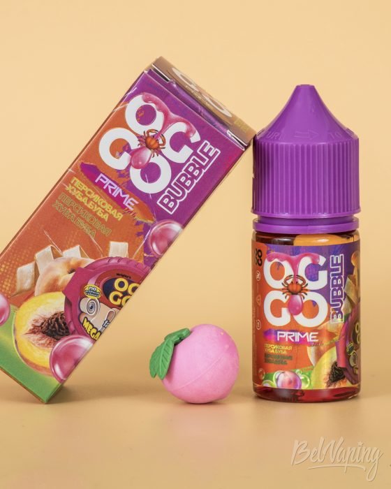 Обзор жидкостей OGGO BUBBLE - вкус ПЕРСИКОВАЯ ХУБАБУБА