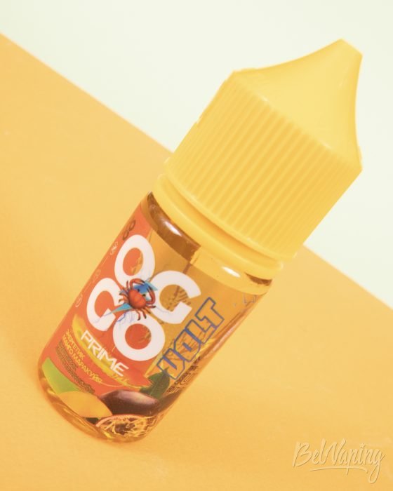 Обзор жидкостей OGGO PRIME VOLT - вкус ЭНЕРГЕТИК МАНГО МАРАКУЙЯ