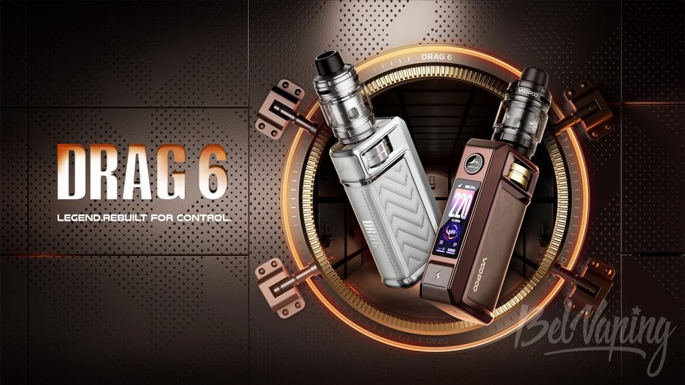 VOOPOO DRAG 6. Первый взгляд