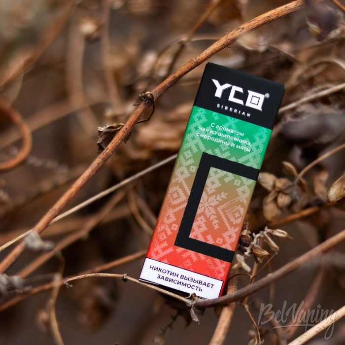YCO SIBERIAN обзор жидкости Чай из шиповника смородины и мяты 1