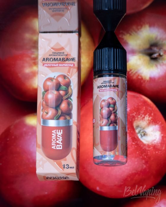 Обзор ароматизаторов AROMABASE - вкус ЯБЛОЧНЫЙ МАРМЕЛАД
