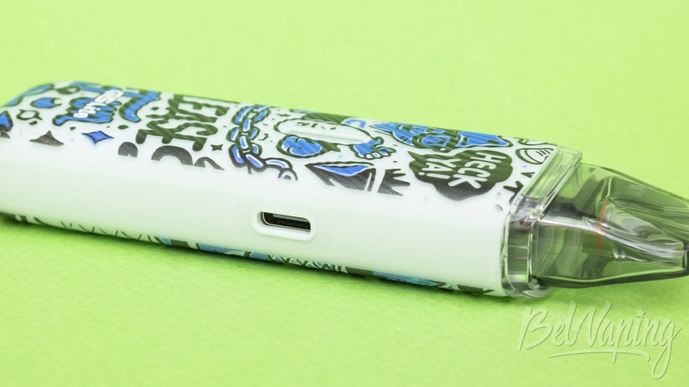 Обзор пода CALIBURN G5 LITE от UWELL - порт зарядки