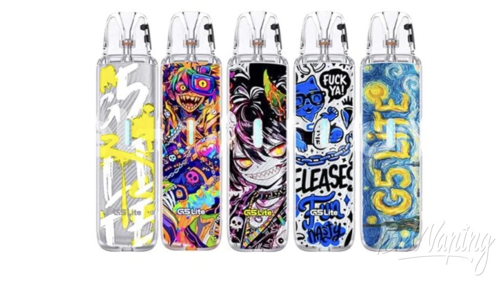 Обзор пода CALIBURN G5 LITE от UWELL - базовые расцветки