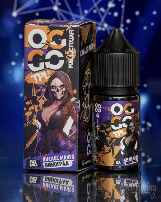 Обзор жидкостей OGGO x TPL KillerWa — вкус КИСЛОЕ МАНГО ВИНОГРАД