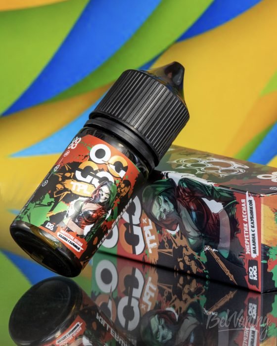 Обзор жидкостей OGGO x TPL KillerWa — вкус ЭНЕРГЕТИК ЛЕСНАЯ МАЛИНА С КЛУБНИКОЙ
