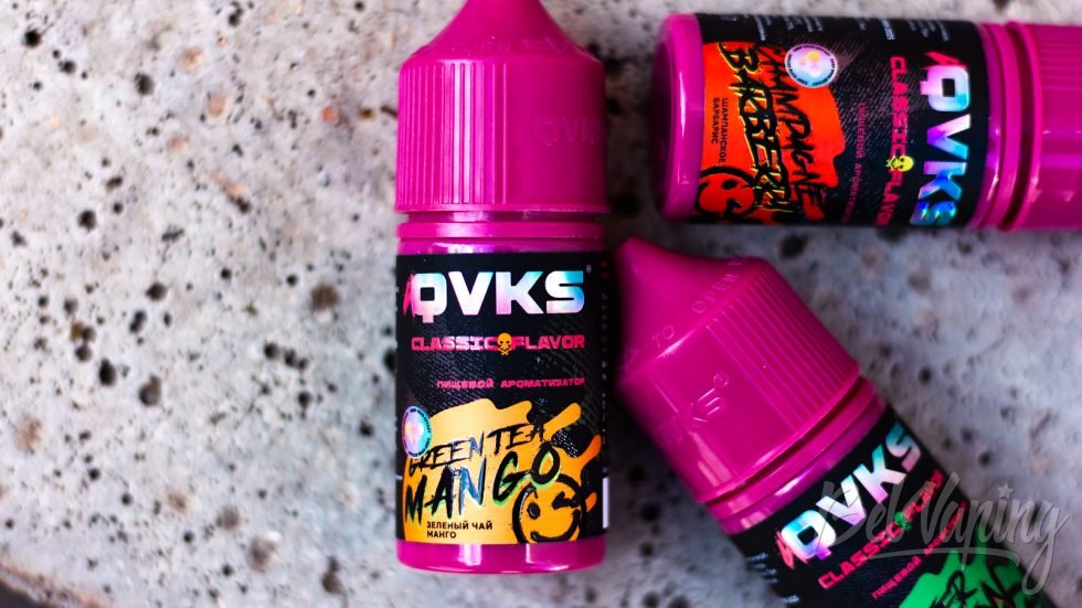 QVKS CLASSIC обзор ароматизаторов вкусы 2
