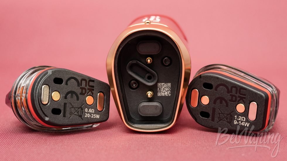 Обзор пода AEGIS NANO 3 от GEEKVAPE - контактная группа