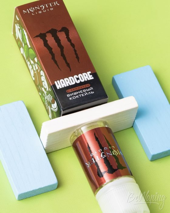 Обзор жидкостей MONSTER LIQUID HARDCORE - вкус ВИШНËВЫЙ КОКТЕЙЛЬ