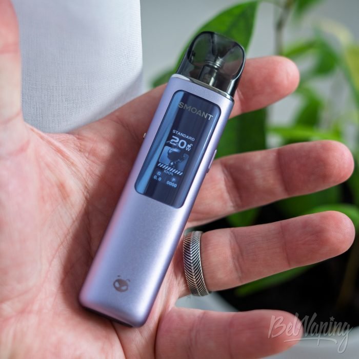 Размеры Smoant Racer FLEX в руке