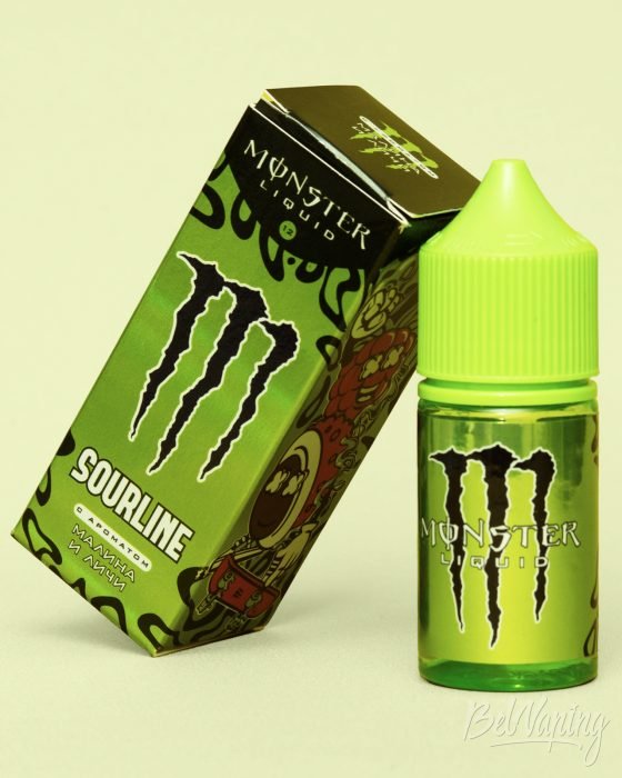 Обзор жидкостей MONSTER SOURLINE - вкус МАЛИНА И ЛИЧИ