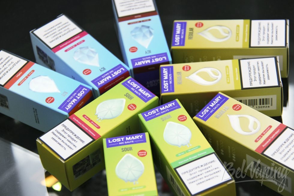 Жидкости Lost Mary Nic Salts
