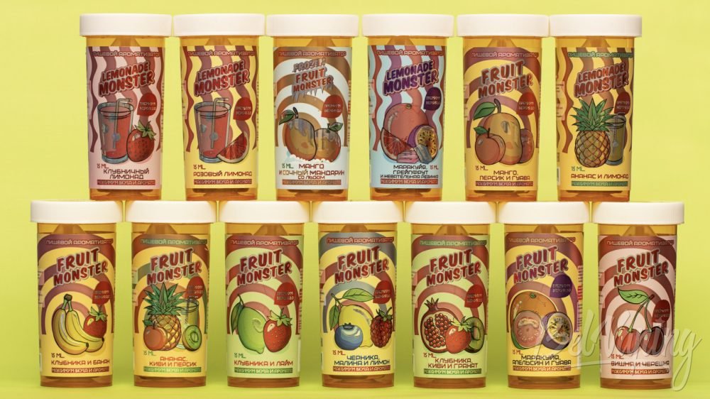 Обзор ароматизаторов FRUIT MONSTER