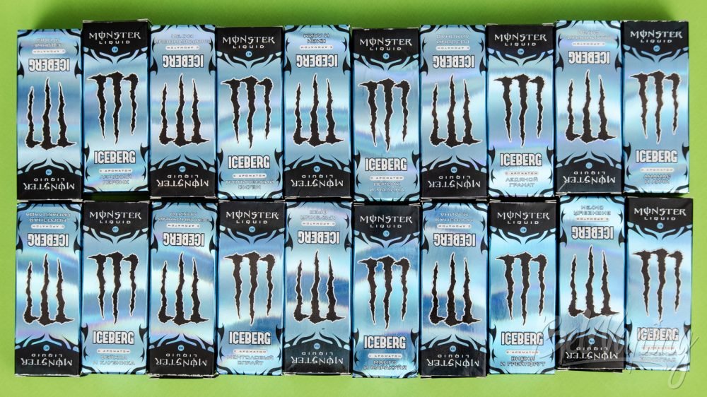 Обзор жидкостей MONSTER ICEBERG