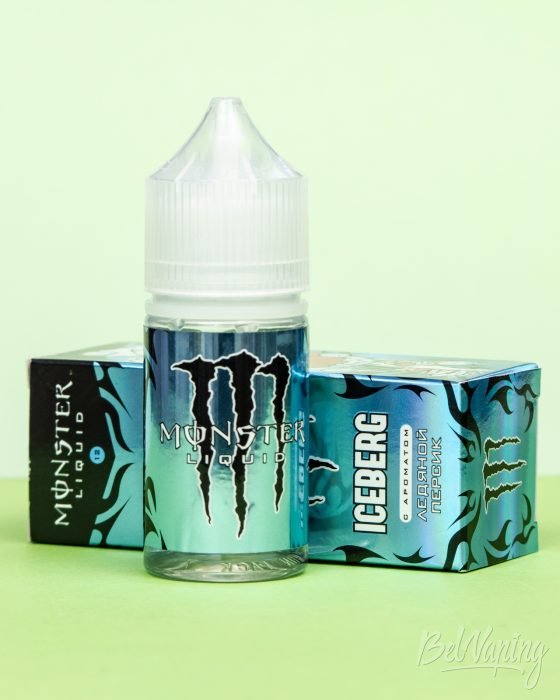 Обзор жидкостей MONSTER ICEBERG — вкус ЛЕДЯНОЙ ПЕРСИК