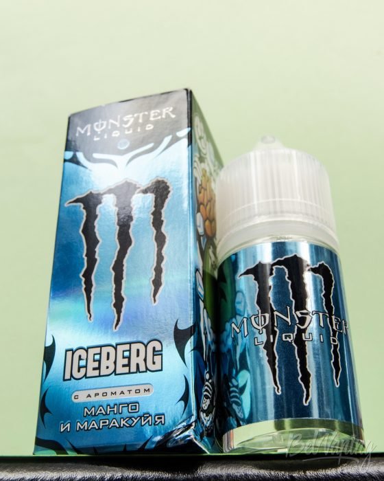 Обзор жидкостей MONSTER ICEBERG — вкус МАНГО И МАРАКУЙЯ