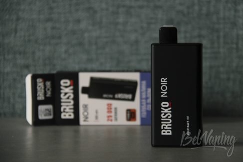 Упаковка одноразок Brusko Noir 25000