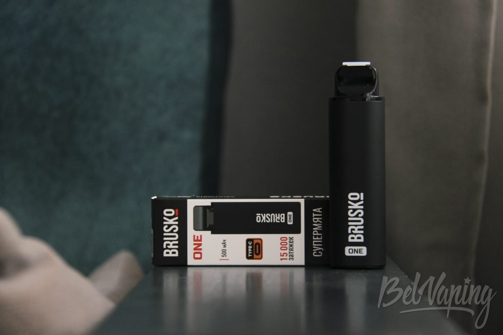 Одноразка Brusko One Supermint