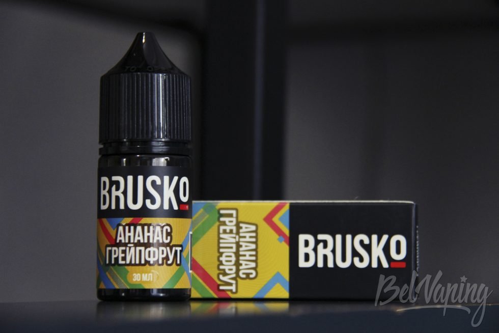 Жидкость Brusko Premium E-Liquid Ананас грейпфрут
