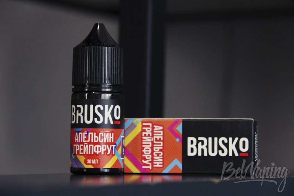 Жидкость Brusko Premium E-Liquid Апельсин грейпфрут