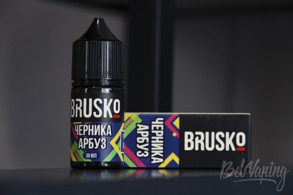 Жидкость Brusko Premium E-Liquid Черника арбуз