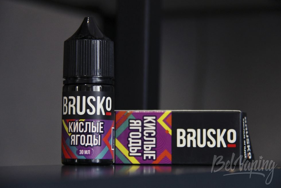 Жидкость Brusko Premium E-Liquid Кислые ягоды