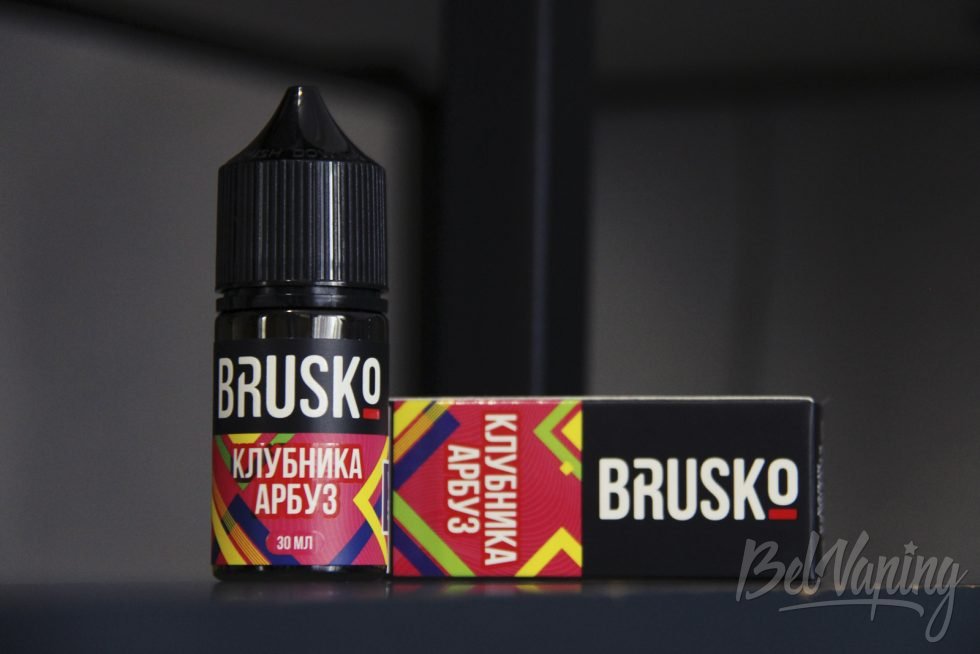 Жидкость Brusko Premium E-Liquid Клубника арбуз