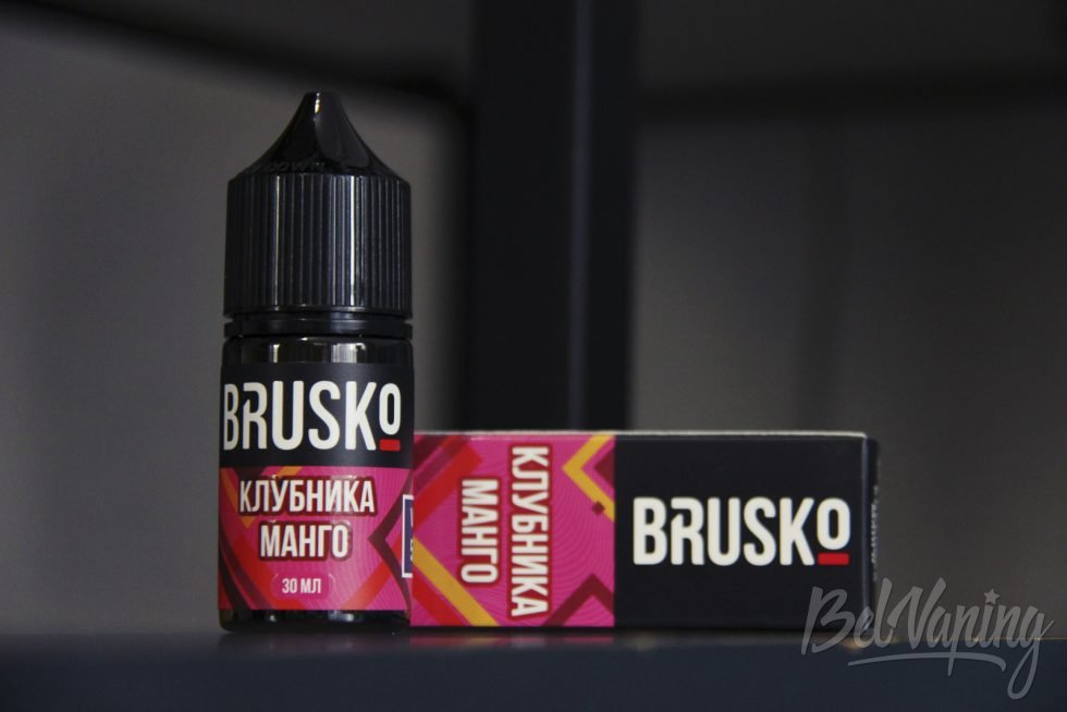 Жидкость Brusko Premium E-Liquid Клубника манго