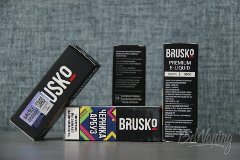 Упаковка жидкости Brusko Premium E-Liquid