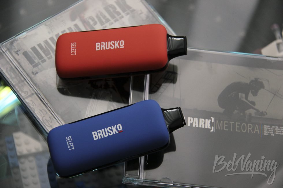 Одноразки Brusko Select 20000 в руке