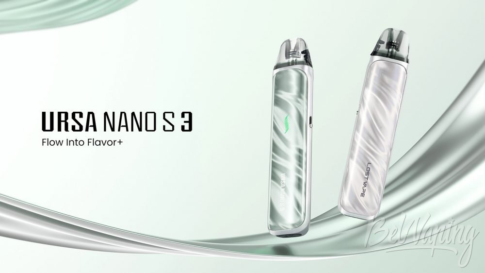 Lost Vape Ursa Nano S3. Первый взгляд
