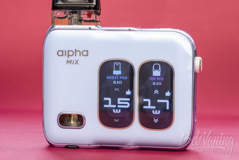 Обзор пода SMOK ALPHA MIX - настройка мощности