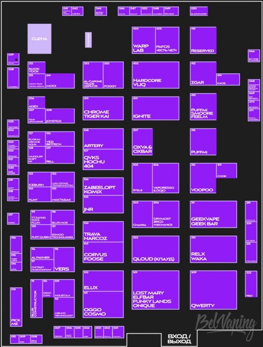 схема экспонентов VCS 2026