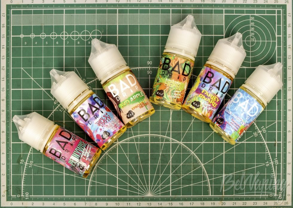 Обзор солевых жидкостей BAD DRIP v4