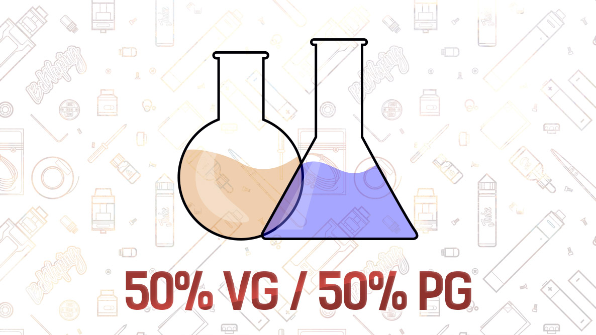 Жидкость 50%VG и 50%PG