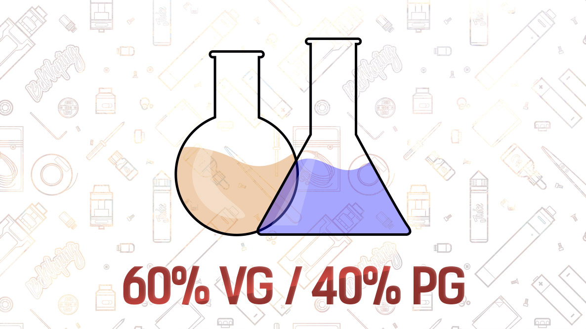 Жидкость 60%VG и 40%PG