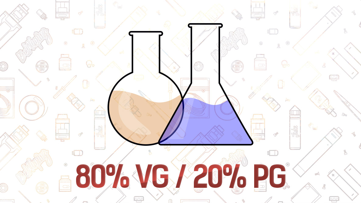 Жидкость 80%VG и 20%PG